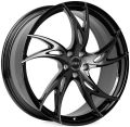 Skill Wheels SL089 8,5x21 5x108 ET40 63,4 чёрный + полированные спицы