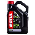 Motul 4Т 5100 Ester 10W-40 полусинтетическое 4 л 112125