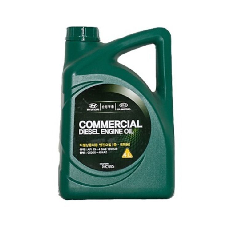 Hyundai Commercial Diesel 10W-40 API CI-4 полусинтетическое 6 л